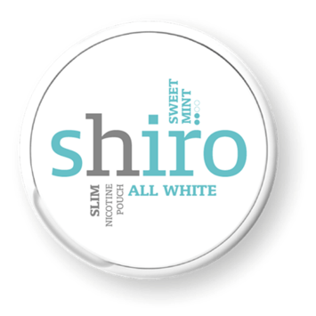Shiro Sweet Mint Slim Strong Nicotine Pouches