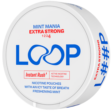 Loop Mint Mania Slim Extra Strong Nicotine Pouches