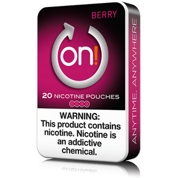 On! 4mg Berry Mini Dry Nicotine Pouches