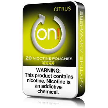 On! 4mg Citrus Mini Dry Nicotine Pouches