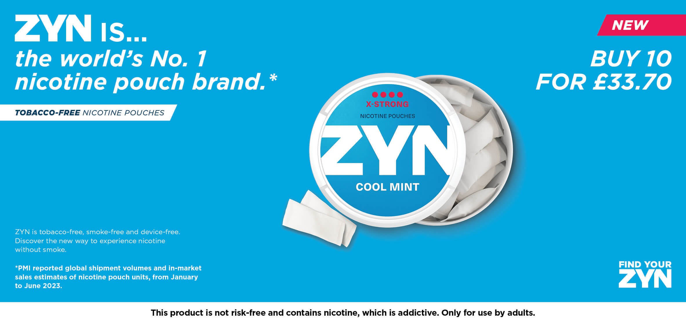 ZYN Launch Build Your Own Bundle, ZYN Nicotine Pouches