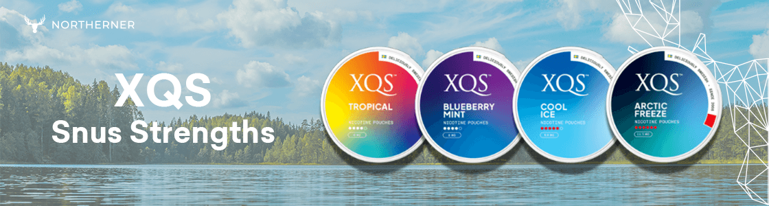 xqs snus strengths - overview