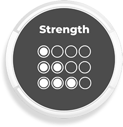 Nicotine pouch strengths