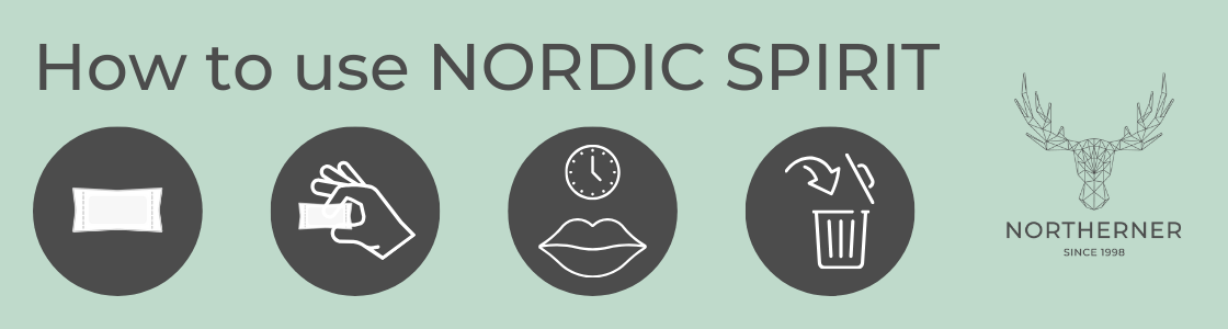 how to use nordic spirit snus