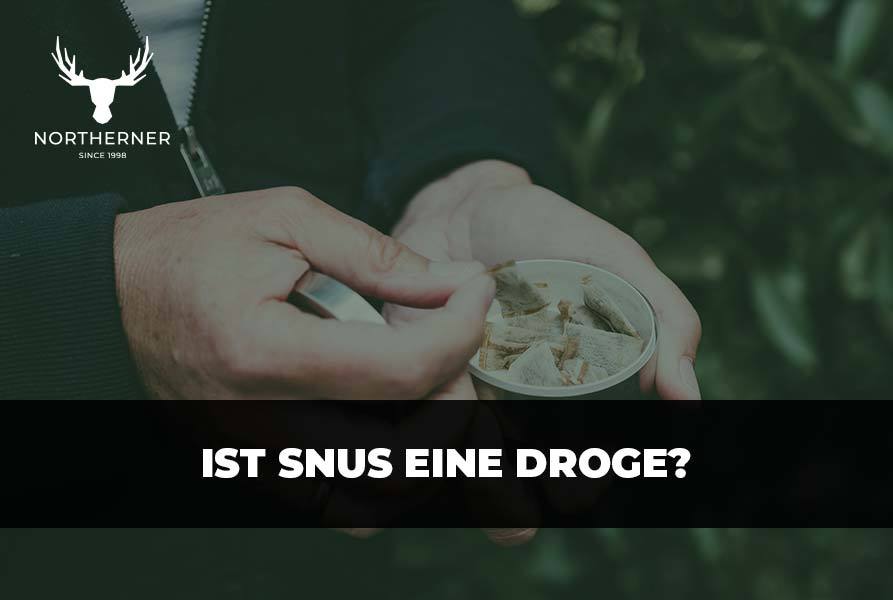 Ein Mann hält eine geöffnete Dose Snus - Ist Snus Eine Droge? - Northerner DE