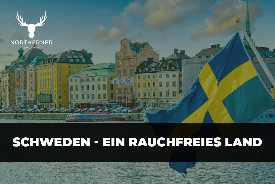 Ein Foto von Stockholm mit einer schwedischen Flagge