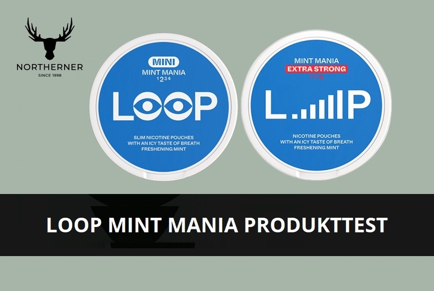 Loop mint mania nicotine pouches Produkttest
