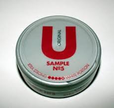 U Sample No. 5 Original White Portion Kautabak Produkttest