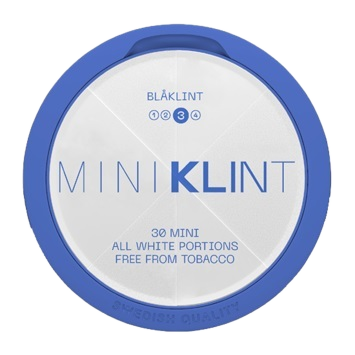 Klint Mini Blåklint Strong Nicotine Pouches