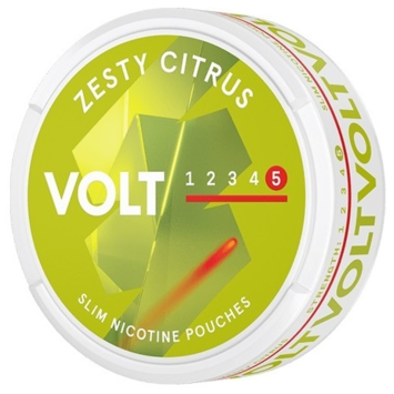 VOLT Zesty Citrus Slim Extra Strong Nicotine Pouches