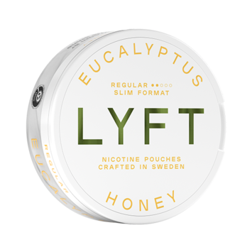 LYFT Eucalyptus & Honey Slim Normal Nicotine Pouches