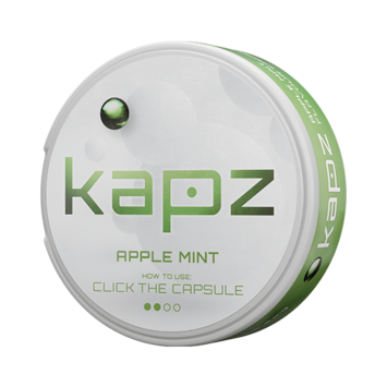 Kapz Apple Mint Mini Normal Nicotine Pouches