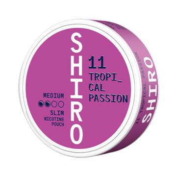 Shiro #11 Tropical Passion Slim Normal Nicotine Pouches