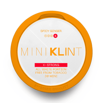 Klint Mini Spicy Ginger X-Strong Nicotine Pouches