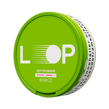 Loop Hot Rhubarb Slim Strong Nicotine Pouches