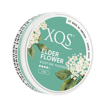 XQS Elderflower Slim Stark Nicotine Pouches