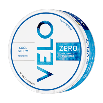 Velo Cool Storm Zero Nicotine Free Pouches