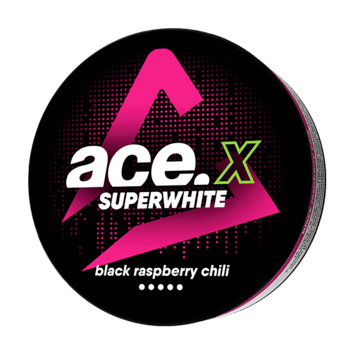 Ace X Raspberry Chili Slim Strong Nicotine Pouches
