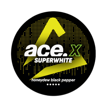 Ace X Honeydew Black Pepper Slim Strong Nicotine Pouches