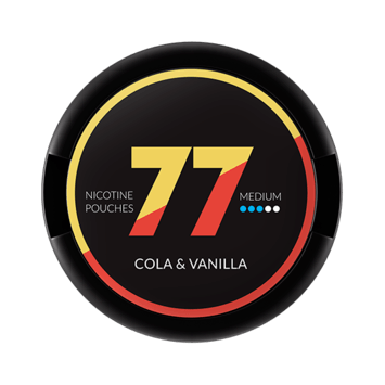 77 Nicotine Pouches Cola & Vanilla