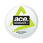 Ace Superwhite Green Lemon Slim Extra Strong Nicotine Pouches