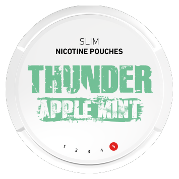 Thunder Apple Mint Slim Extra Strong Nicotine Pouches