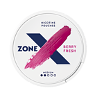 ZONE X Berry Fresh Slim Normal Nicotine Pouches ◉◉◎◎