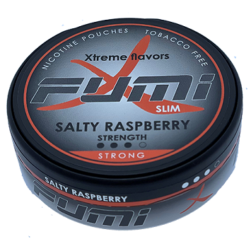 Fumi Salty Raspberry Slim Extra Strong Nicotine Pouches