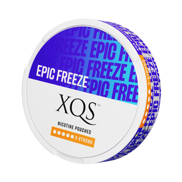 XQS Epic Freeze Slim Extra Strong Nicotine Pouches