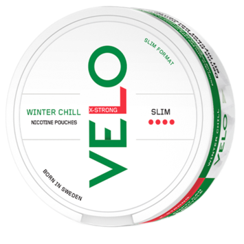 Velo Winter Chill Slim X-Strong Nicotine Pouches