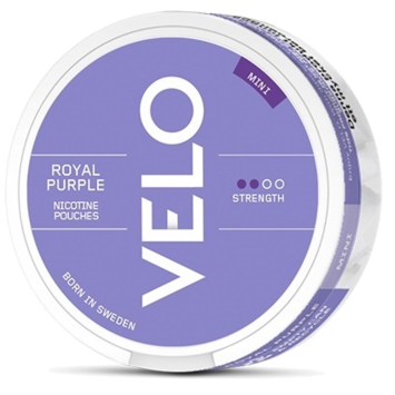 Velo Royal Purple Mini Normal Nicotine Pouches