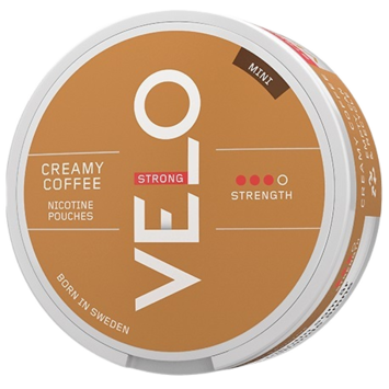Velo Creamy Coffee Mini Strong Nicotine Pouches