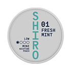 Shiro #01 Fresh Mint Mini Light Nicotine Pouches