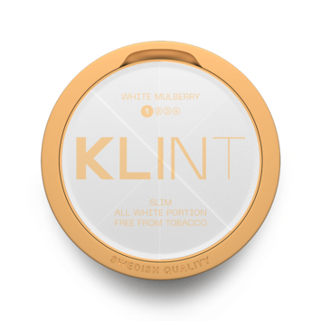 Klint White Mulberry Slim Normal Nicotine Pouches