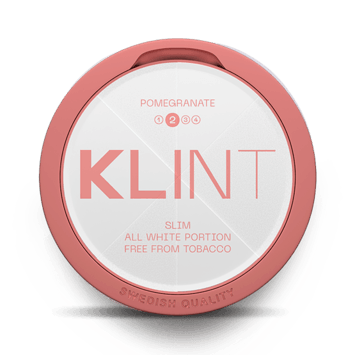 Klint Pomegranate Slim Normal Nicotine Pouches