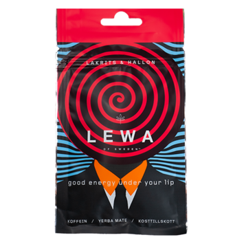 LEWA Liquorice/Raspberry Slim Nicotine Free Pouches