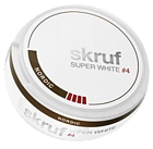 Skruf Super White Nordic #4 Slim Extra Strong Nicotine Pouches ◉◉◉◉