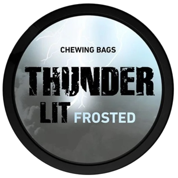 Thunder Lit Frosted Portion Extra Strong Chewing Bags