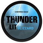 Thunder Lit Blizzard Portion Extra Strong Chewing Bags