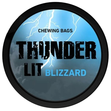Thunder Lit Blizzard Portion Extra Strong Chewing Bags