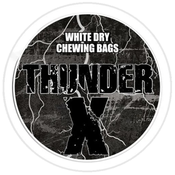 Thunder X White Dry Original Strong Chewing Bags