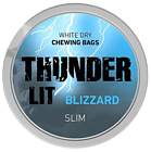 Thunder LIT Blizzard Slim, 13.2g, White Dry CB