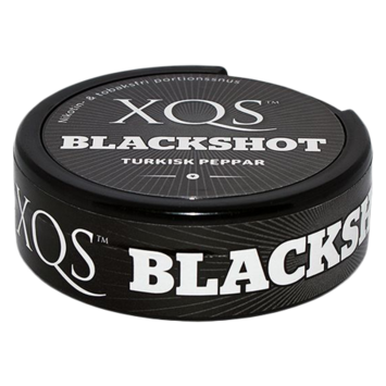 Xqs Blackshot White Nicotine Free Swedish Snus