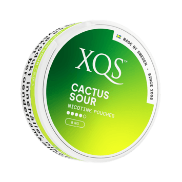 XQS Cactus Sour Slim All White Nicotine Pouches