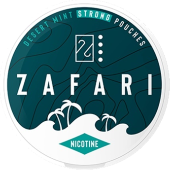 Zafari Desert Mint 10MG Slim Nicotine Pouches