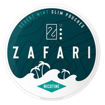 Zafari Desert Mint 4MG Slim Nicotine Pouches