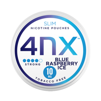 4NX Blue Raspberry Ice Slim Extra Strong