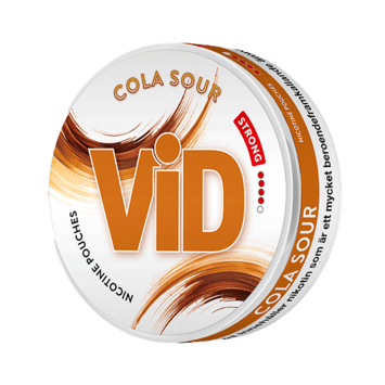 VID Cola Sour Slim Extra Strong Nicotine Pouches