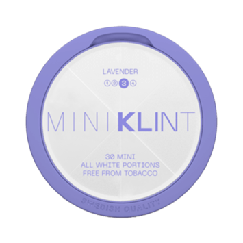 Klint Mini Lavender Strong Nicotine Pouches