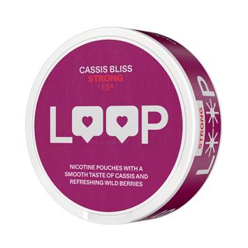 Loop Cassis Bliss Slim Strong Nicotine Pouches